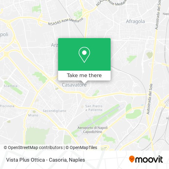 Vista Plus Ottica - Casoria map