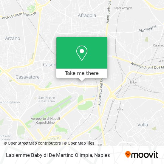 Labiemme Baby di De Martino Olimpia map