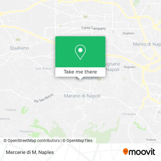 Mercerie di M map
