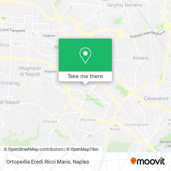 Ortopedia Eredi Ricci Mario map