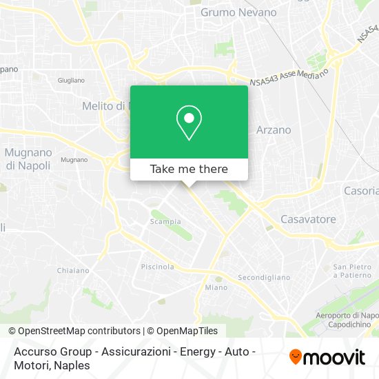 Accurso Group - Assicurazioni - Energy - Auto - Motori map