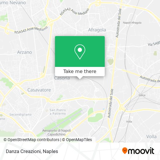 Danza Creazioni map