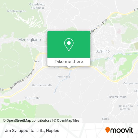 Jm Sviluppo Italia S.. map