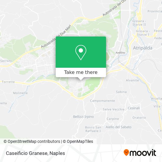 Caseificio Granese map