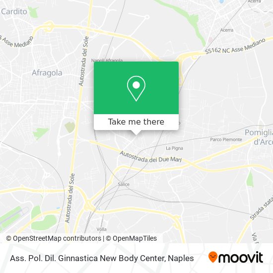 Ass. Pol. Dil. Ginnastica New Body Center map