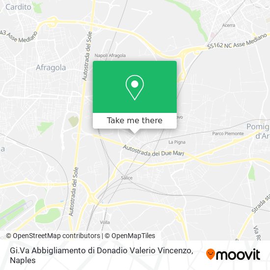 Gi.Va Abbigliamento di Donadio Valerio Vincenzo map