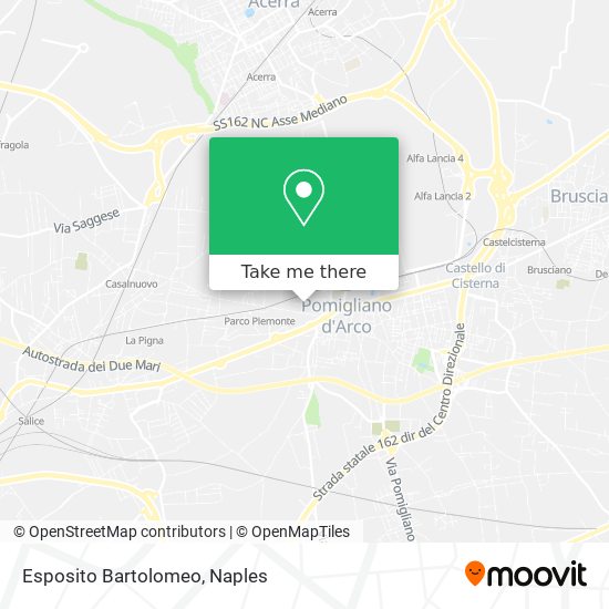 Esposito Bartolomeo map