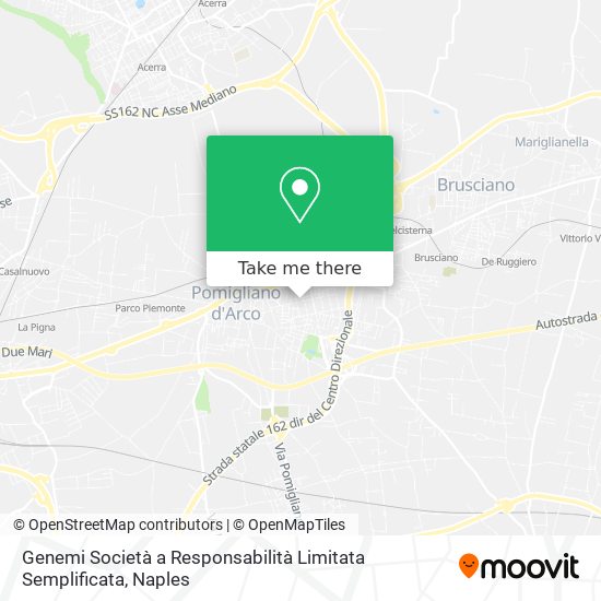 Genemi Società a Responsabilità Limitata Semplificata map