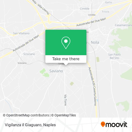 Vigilanza il Giaguaro map