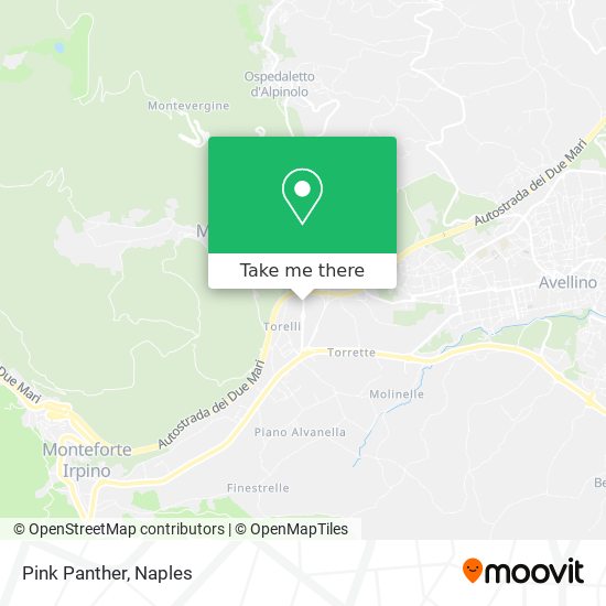 Pink Panther map