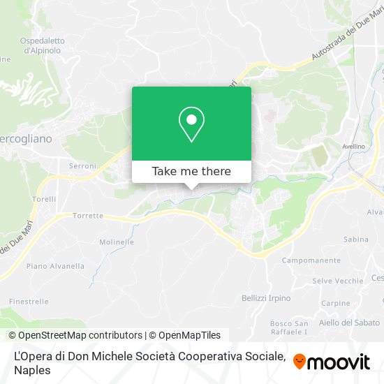 L'Opera di Don Michele Società Cooperativa Sociale map