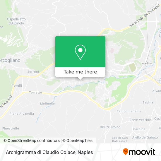 Archigramma di Claudio Colace map