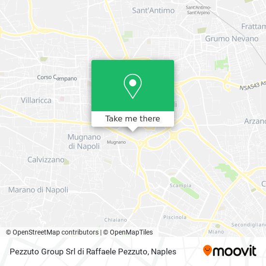 Pezzuto Group Srl di Raffaele Pezzuto map