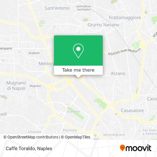 Caffè Toraldo map