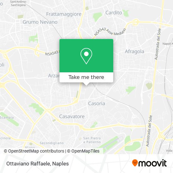 Ottaviano Raffaele map