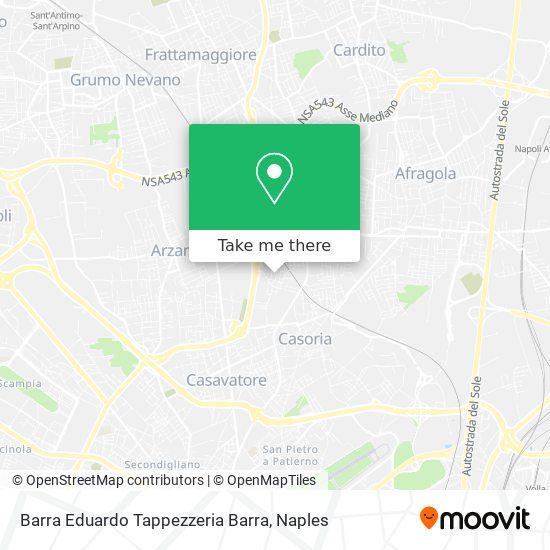Barra Eduardo Tappezzeria Barra map
