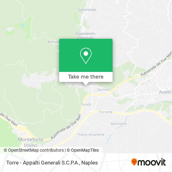 Torre - Appalti Generali S.C.P.A. map