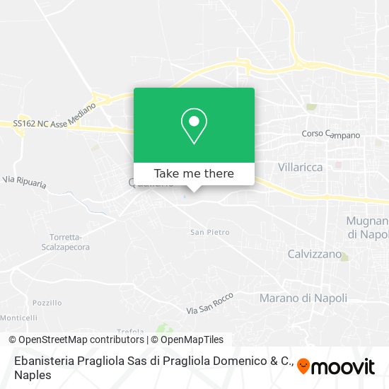 Ebanisteria Pragliola Sas di Pragliola Domenico & C. map