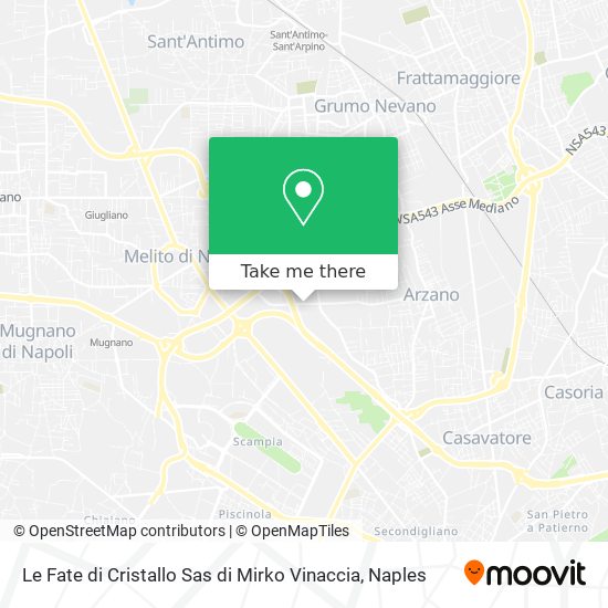 Le Fate di Cristallo Sas di Mirko Vinaccia map