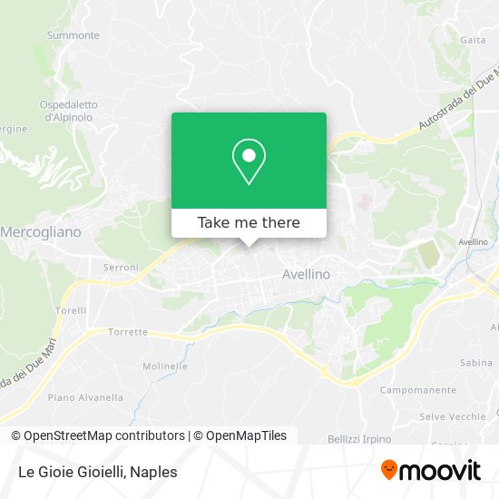 Le Gioie Gioielli map