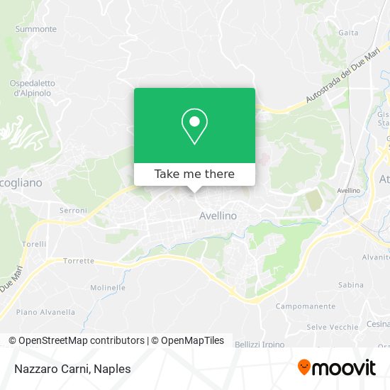 Nazzaro Carni map