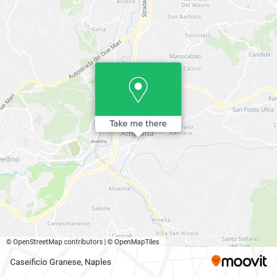 Caseificio Granese map