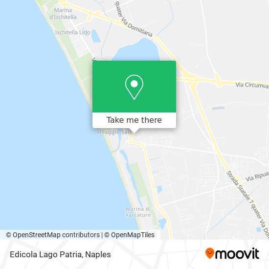 Edicola Lago Patria map