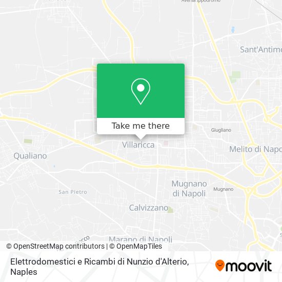 Elettrodomestici e Ricambi di Nunzio d'Alterio map