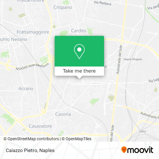 Caiazzo Pietro map
