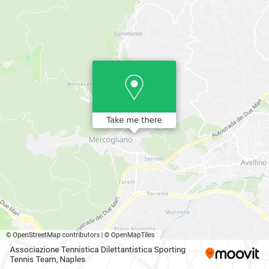 Associazione Tennistica Dilettantistica Sporting Tennis Team map
