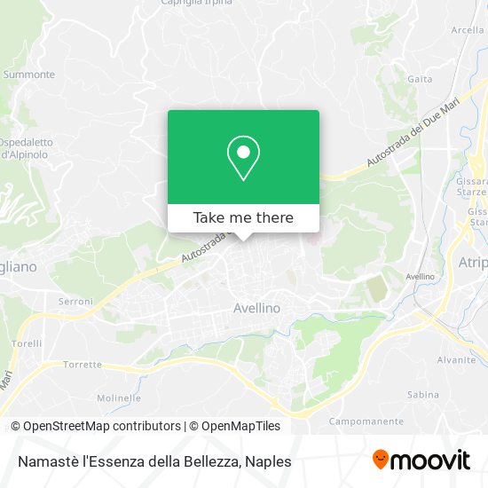 Namastè l'Essenza della Bellezza map