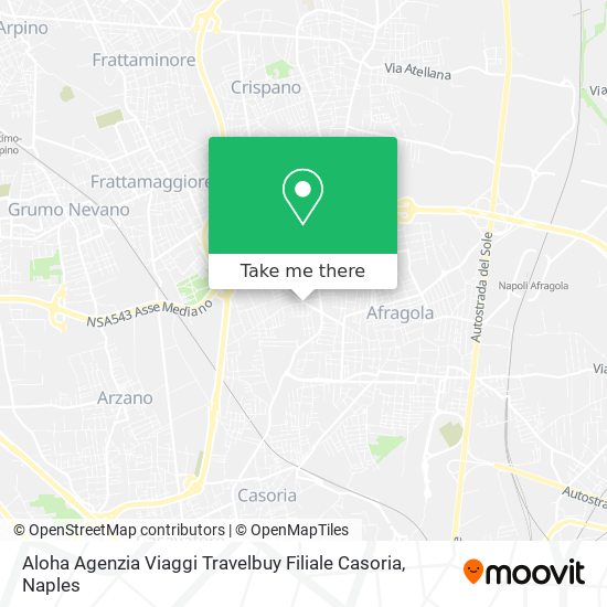 Aloha Agenzia Viaggi Travelbuy Filiale Casoria map