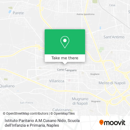 Istituto Paritario A.M.Cusano Nido, Scuola dell'Infanzia e Primaria map