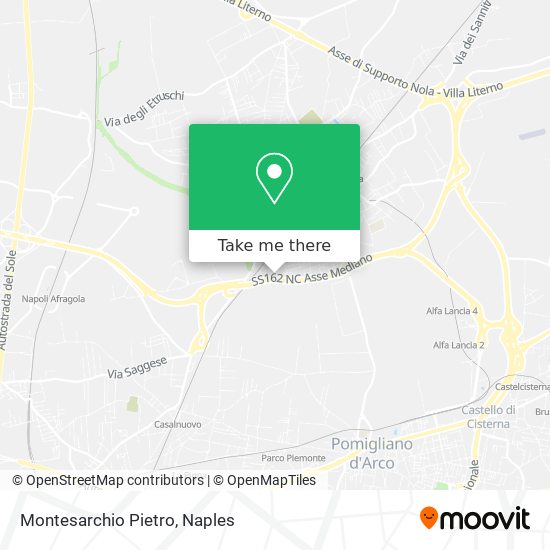 Montesarchio Pietro map