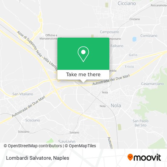 Lombardi Salvatore map