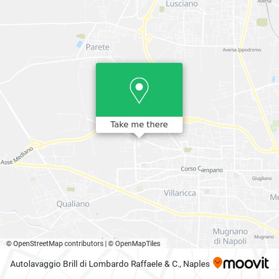 Autolavaggio Brill di Lombardo Raffaele & C. map