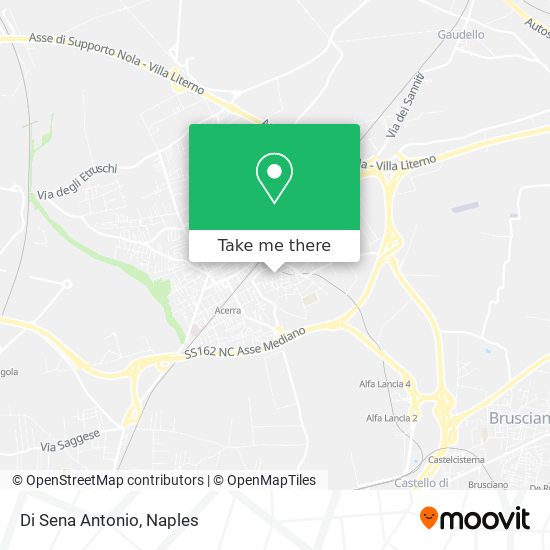 Di Sena Antonio map