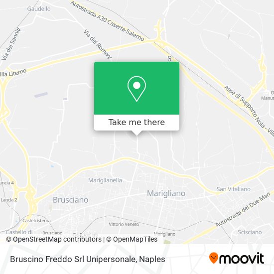 Bruscino Freddo Srl Unipersonale map