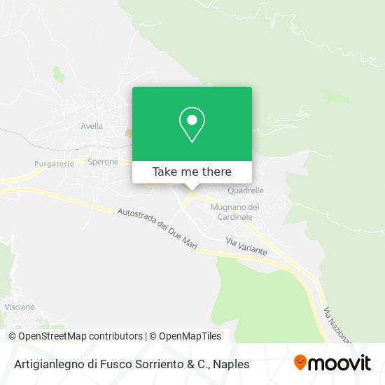 Artigianlegno di Fusco Sorriento & C. map