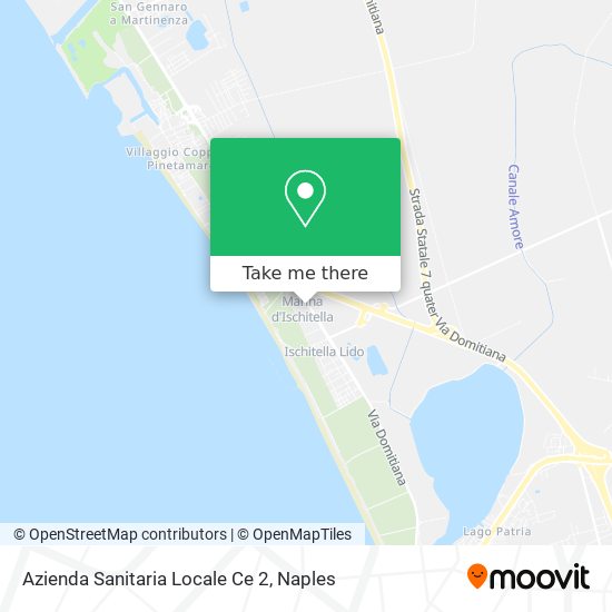 Azienda Sanitaria Locale Ce 2 map