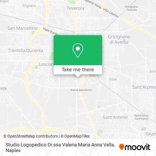 Studio Logopedico Dr.ssa Valeria Maria Anna Vella map