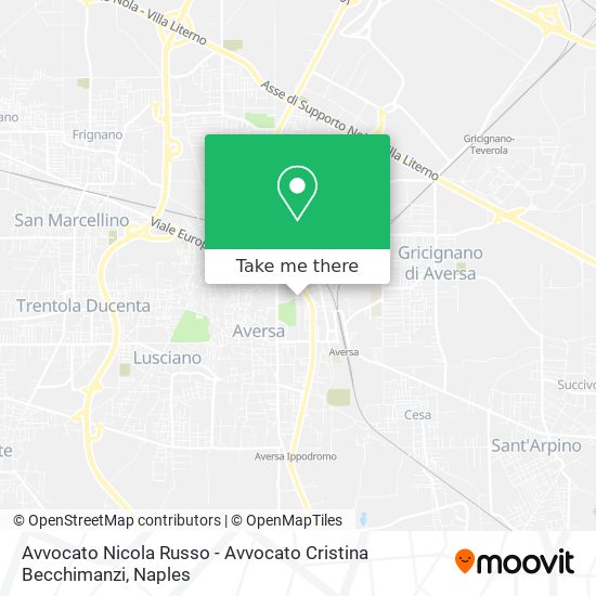 Avvocato Nicola Russo - Avvocato Cristina Becchimanzi map