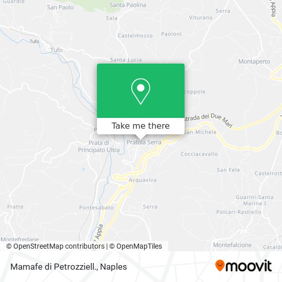 Mamafe di Petrozziell. map