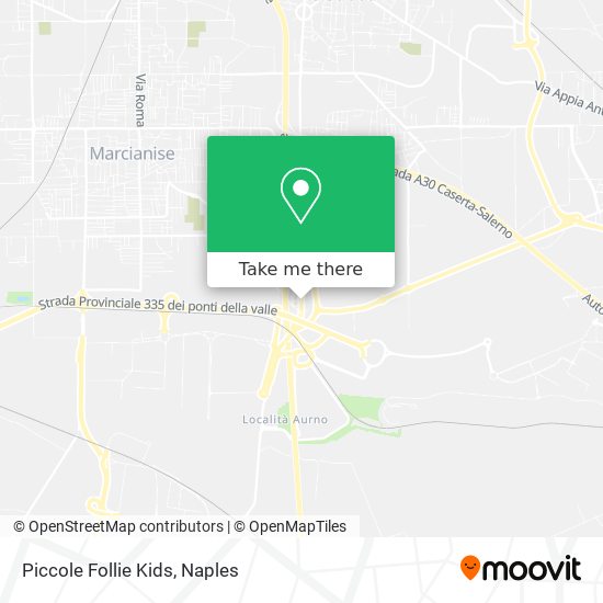 Piccole Follie Kids map