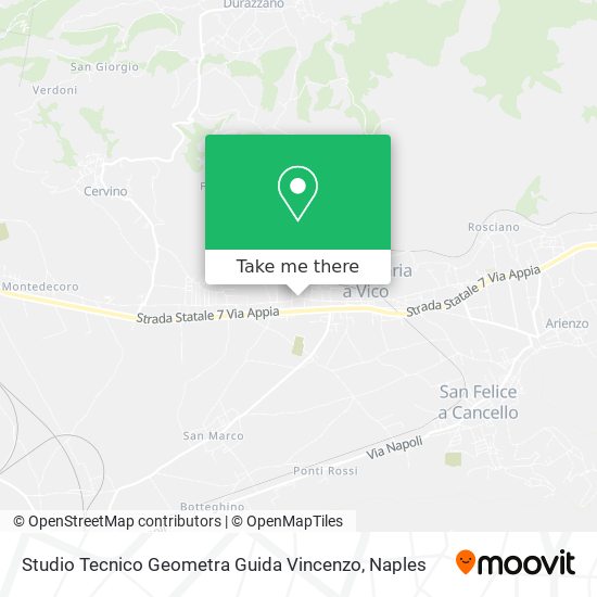 Studio Tecnico Geometra Guida Vincenzo map