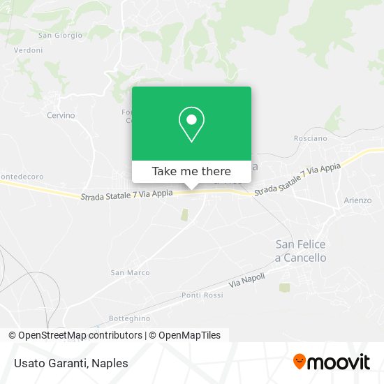 Usato Garanti map