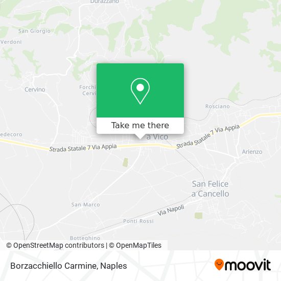 Borzacchiello Carmine map