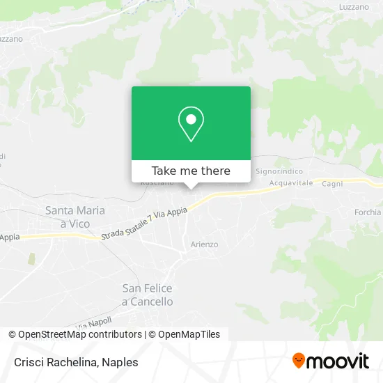 Crisci Rachelina map