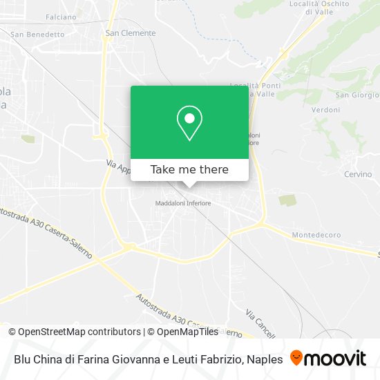 Blu China di Farina Giovanna e Leuti Fabrizio map