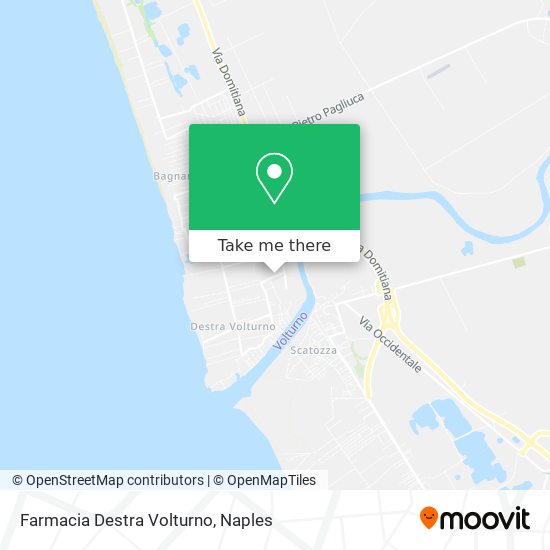 Farmacia Destra Volturno map